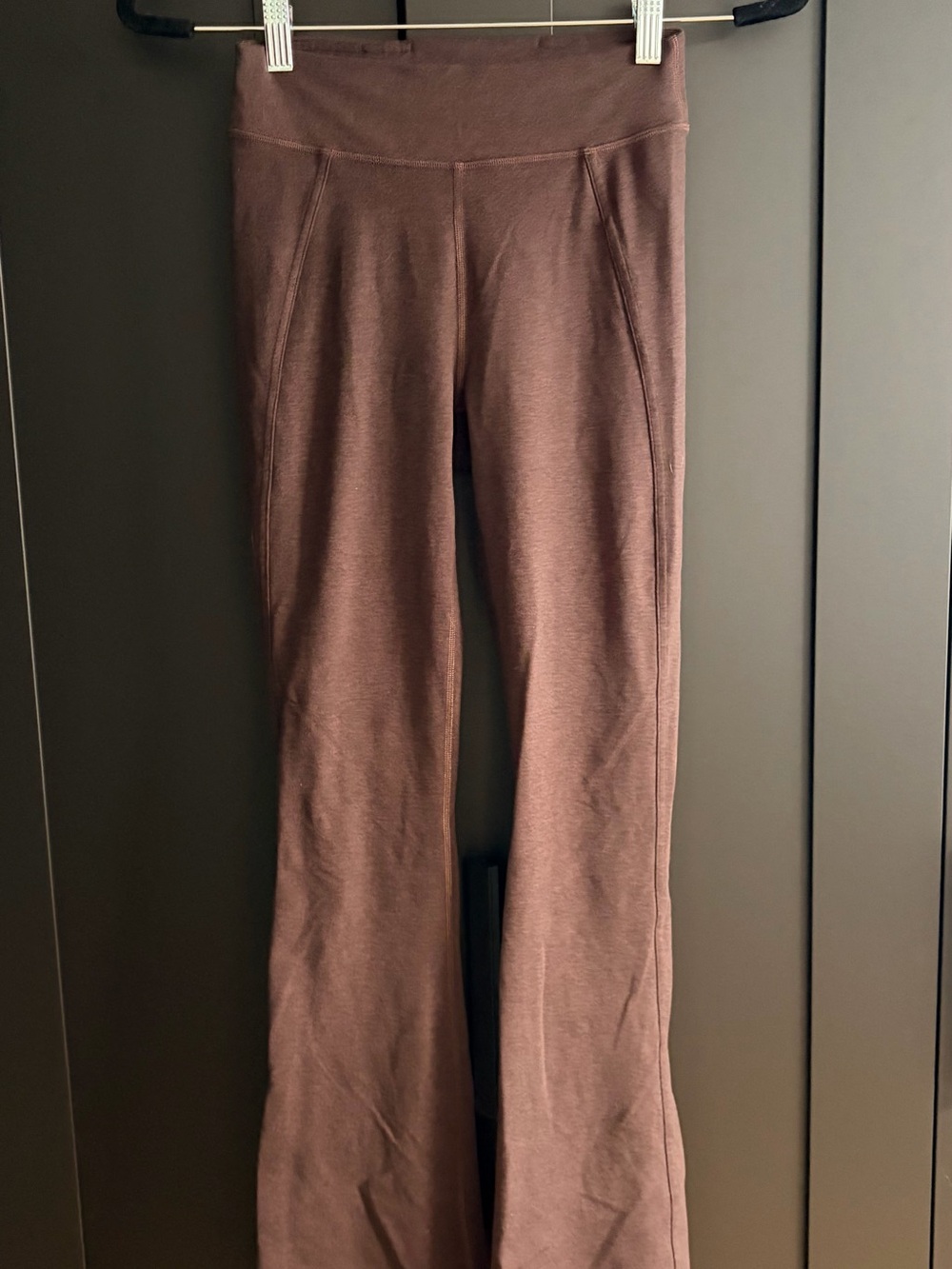 Lululemon Soft Sueded Split-Hem Mini-Flare Pant Espresso Size 6